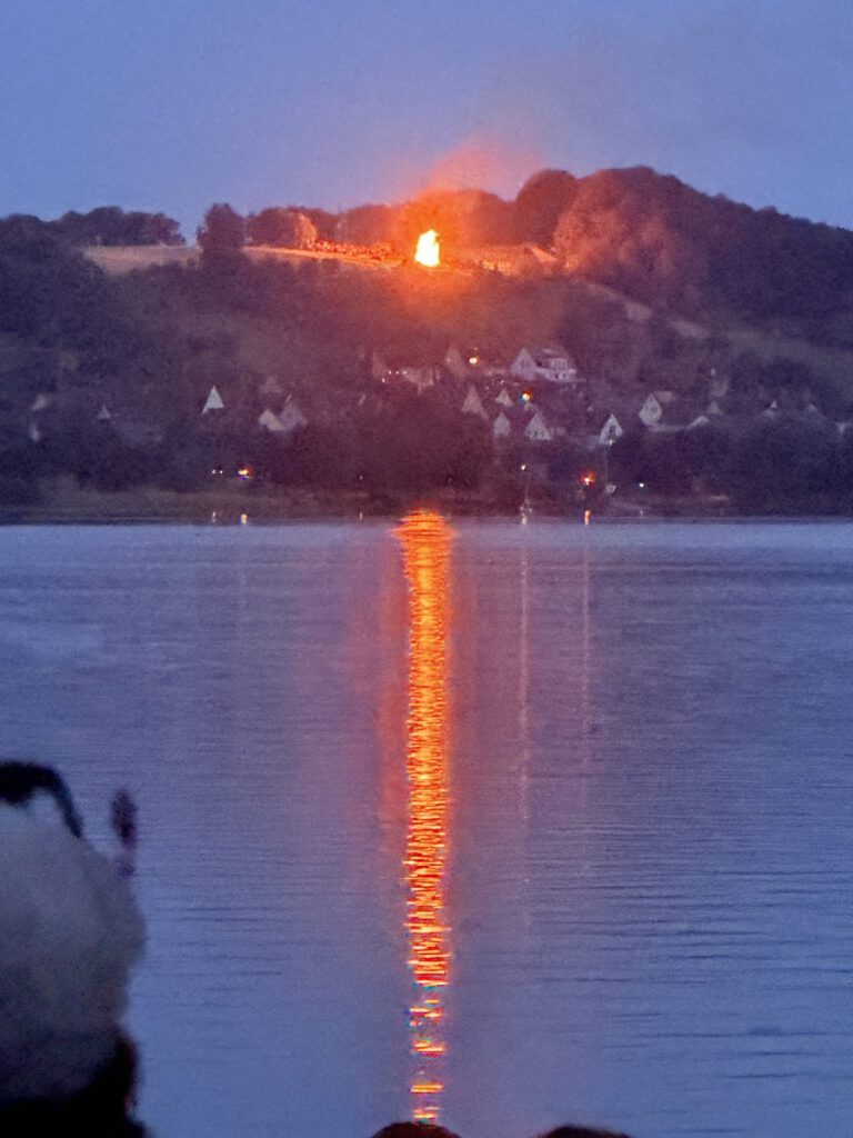 Burning Beach – spontan am Brombachsee